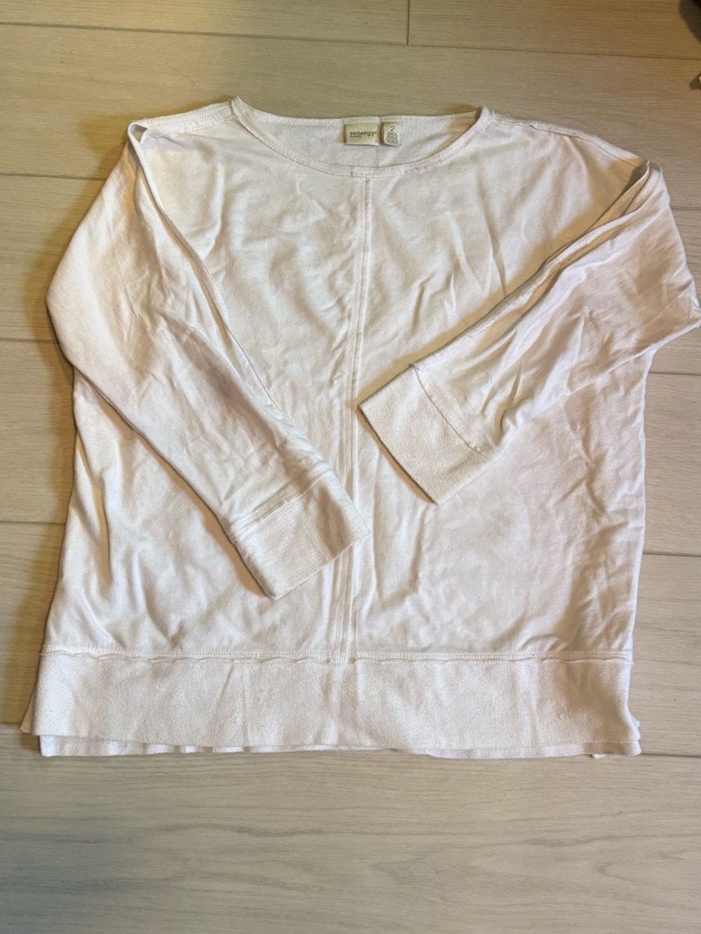 Women's Crewneck Short Sleeve Tee in Soft Cream